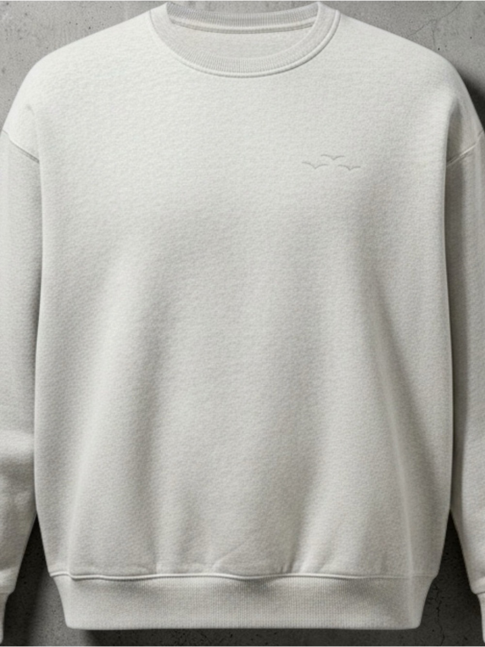 LAzypants women’s crewneck large cream/grey